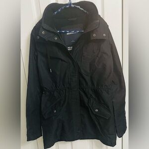Abercrombie & Fitch Women's All-Season Weather Warrior Black Coat